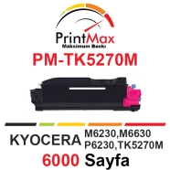 PRINTMAX PM-TK5270M PM-TK5270M 6000 Sayfa MAGENTA MUADIL Lazer Yazıcılar / Fa...