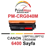 PRINTMAX PM-CRG040M PM-CRG040M 6400 Sayfa MAGENTA MUADIL Lazer Yazıcılar / Fa...