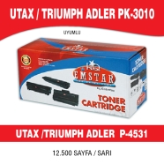 EMSTAR E-UPK3010 UTAX PK-3010 12500 Sayfa BLACK MUADIL Lazer Yazıcılar / Faks...